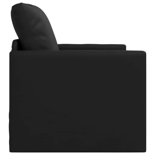 Kanapéágy 60cm Fekete Mübőr