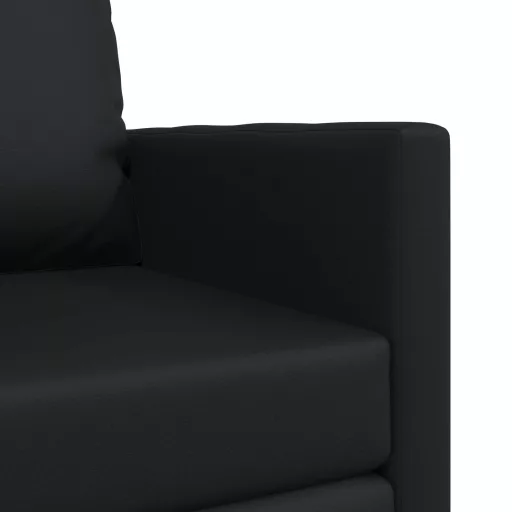 Kanapéágy 60cm Fekete Mübőr