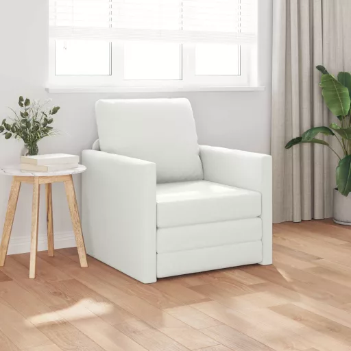 Kanapéágy 60cm Fehér Mübőr