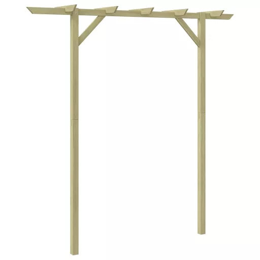 Fa kerti pergola 205 x 40 x 203 cm