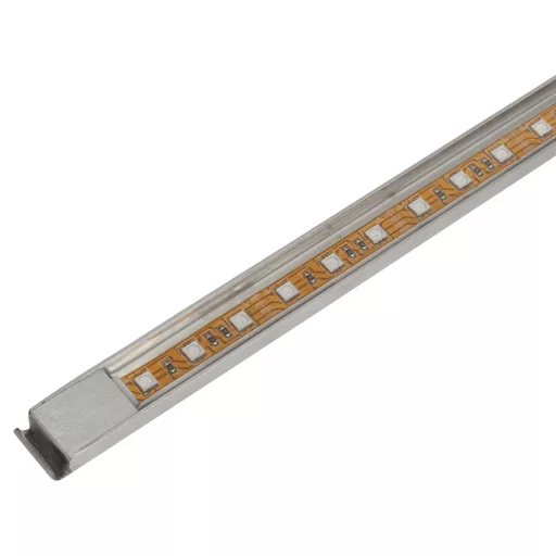 Négyszögletes rozsdamentes acél medence szökőkút LED fényekkel 60 cm