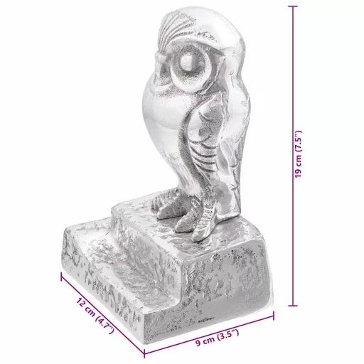 Könyvtámaszok 2 pcs Ezüst 12 x 9 x 19 cm Alumínium