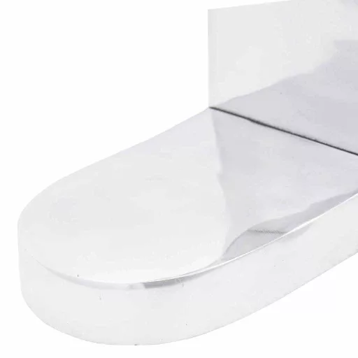 Könyvtámaszok 2 pcs Ezüst 17 x 15 x 27 cm Alumínium
