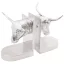 Könyvtámaszok 2 pcs Ezüst 21,5 x 15,5 x 20 cm Alumínium