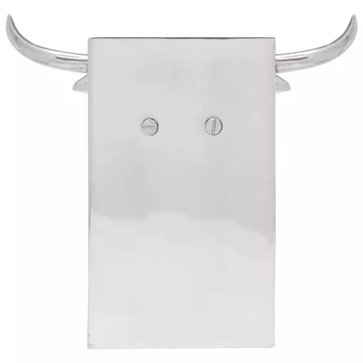 Könyvtámaszok 2 pcs Ezüst 21,5 x 15,5 x 20 cm Alumínium
