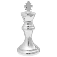 Szobrok 2 pcs Ezüst 17 x 17 x 42 cm Alumínium