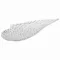 Gyümölcskosár 2 pcs Ezüst 40 x 18 x 2.5 cm Alumínium