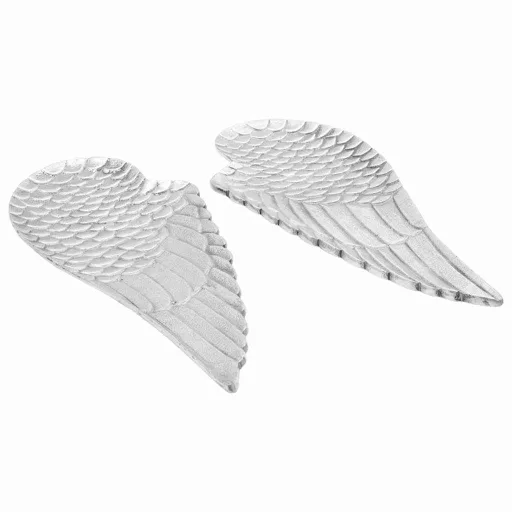 Gyümölcskosár 2 pcs Ezüst 40 x 18 x 2.5 cm Alumínium