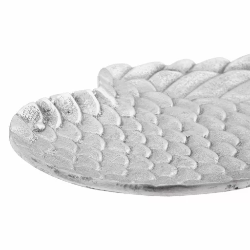 Gyümölcskosár 2 pcs Ezüst 40 x 18 x 2.5 cm Alumínium