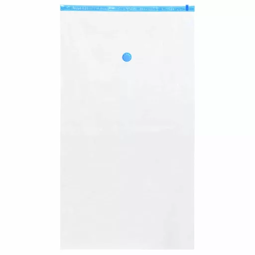 Tárolótáskák Falra szerelhető 5 pcs Átlátszó és Kék 120 x 70 cm