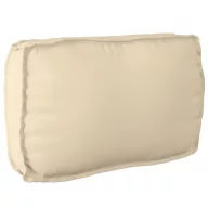 Párna Bézs 70 x 40 x 12 cm Oxford Szövet