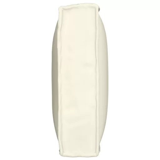 Párna Krém 80 x 40 x 12 cm Oxford Szövet