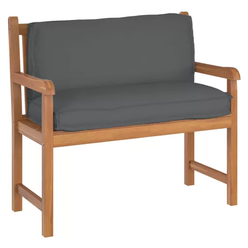Párna Antracit 120 x 40 x 12 cm Oxford Szövet