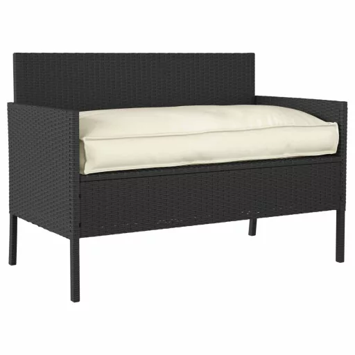 Párna Krém 120 x 60 x 12 cm Oxford Szövet
