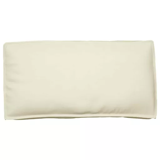 Párna Krém 120 x 60 x 12 cm Oxford Szövet