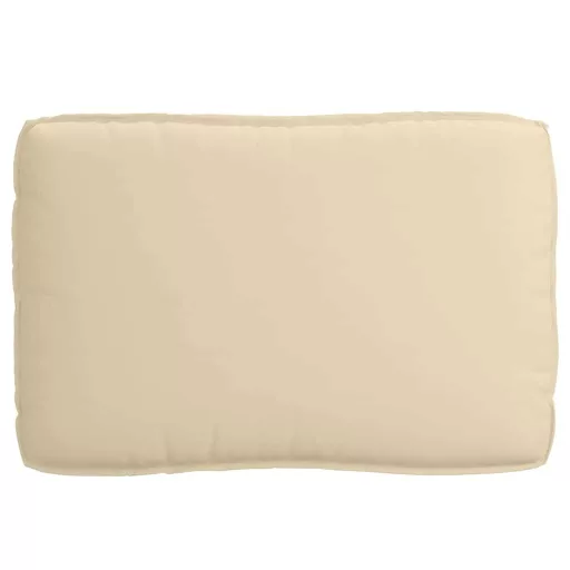 Párna Bézs 120 x 80 x 12 cm Oxford Szövet