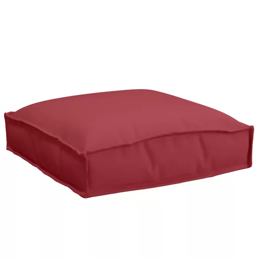 Párna 2 pcs Bordó 40 x 40 x 8 cm Oxford Szövet
