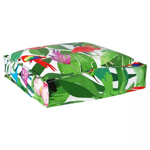 Párna Virágos 2 pcs Sokszínű 40 x 40 x 8 cm Oxford Szövet