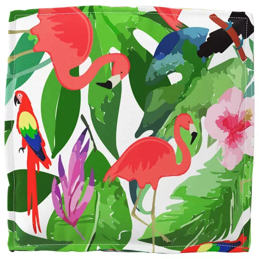 Párna Virágos 2 pcs Sokszínű 40 x 40 x 8 cm Oxford Szövet
