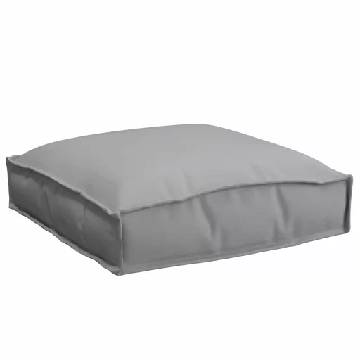 Párna 4 pcs Szürke 40 x 40 x 8 cm Oxford Szövet