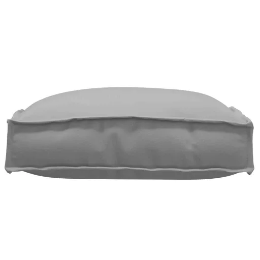 Párna 4 pcs Szürke 40 x 40 x 8 cm Oxford Szövet