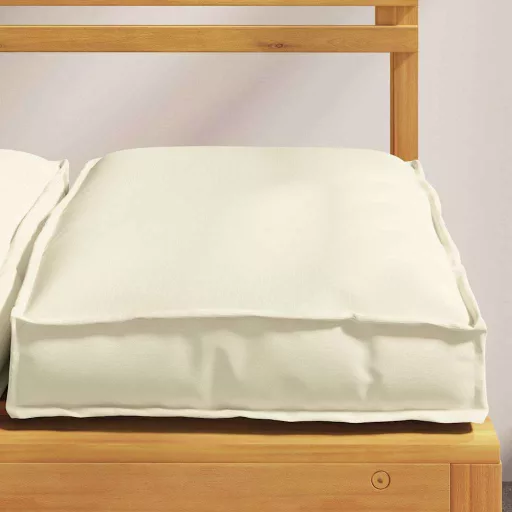 Párna 4 pcs Krém 40 x 40 x 8 cm Oxford Szövet