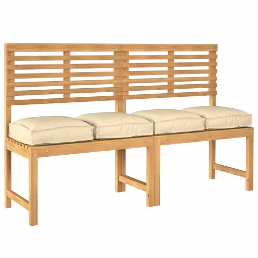 Párna 4 pcs Bézs 40 x 40 x 8 cm Oxford Szövet
