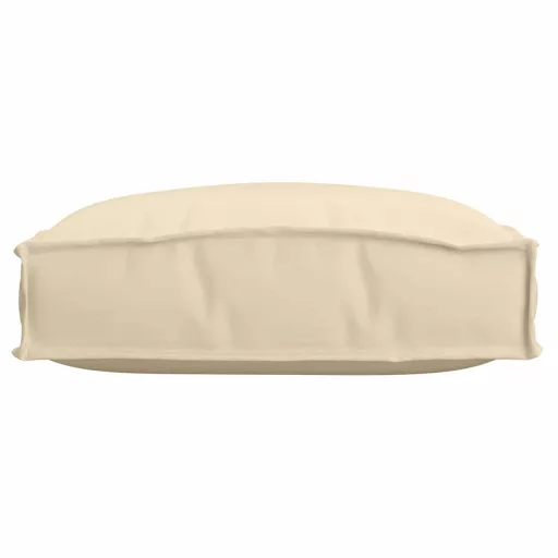 Párna 4 pcs Bézs 40 x 40 x 8 cm Oxford Szövet