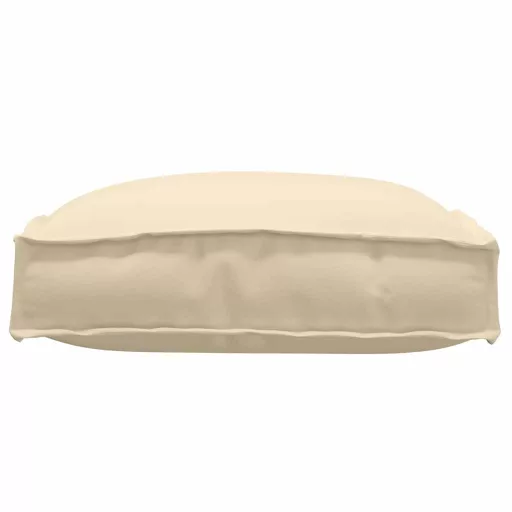 Párna 4 pcs Bézs 40 x 40 x 8 cm Oxford Szövet