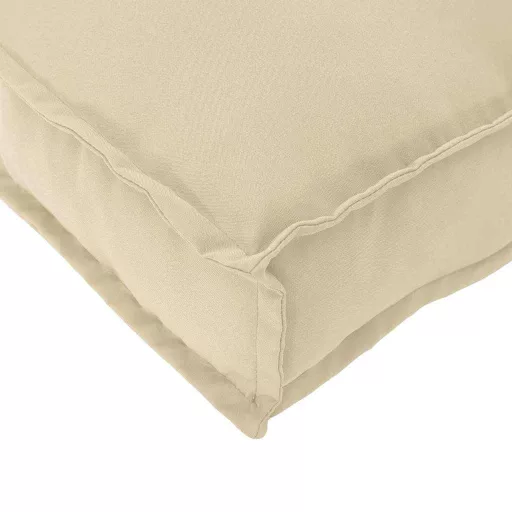 Párna 4 pcs Bézs 40 x 40 x 8 cm Oxford Szövet