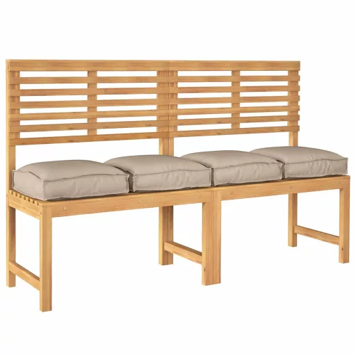 Párna 4 pcs Tópszínű 40 x 40 x 8 cm Oxford Szövet
