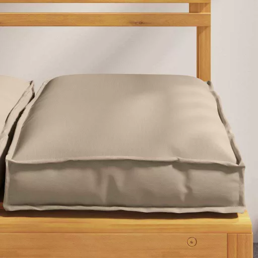 Párna 4 pcs Tópszínű 40 x 40 x 8 cm Oxford Szövet