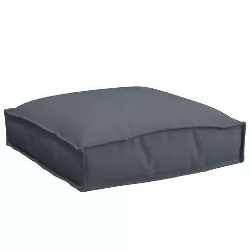 Párna 6 pcs Antracit 40 x 40 x 8 cm Oxford Szövet