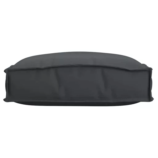 Párna 6 pcs Fekete 40 x 40 x 8 cm Oxford Szövet