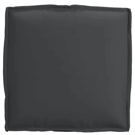 Párna 6 pcs Fekete 40 x 40 x 8 cm Oxford Szövet