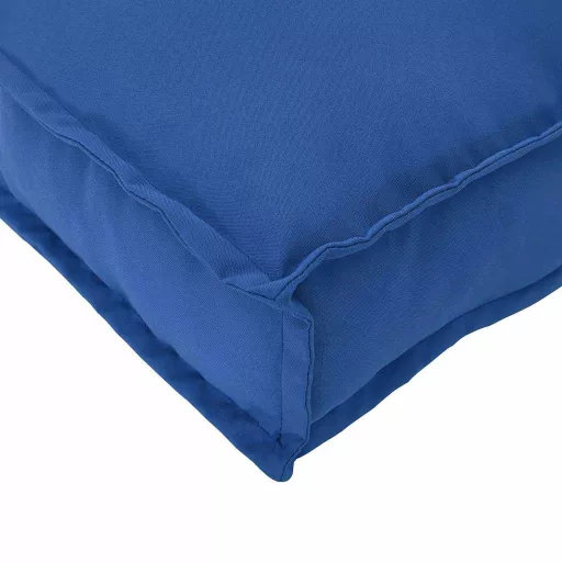 Párna 6 pcs Királykék 40 x 40 x 8 cm Oxford Szövet