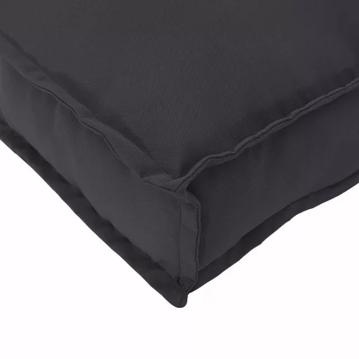 Párna Fekete 100 x 40 x 8 cm Oxford Szövet