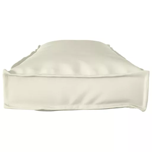 Párna Krém 120 x 40 x 8 cm Oxford Szövet
