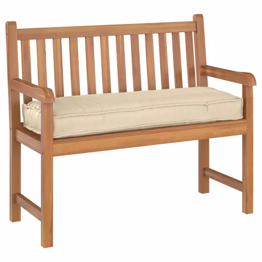 Párna Bézs 120 x 40 x 8 cm Oxford Szövet