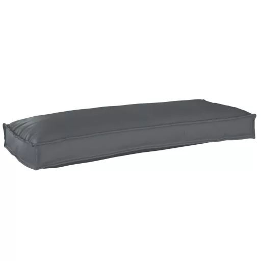 Raklap párna készlet 2 pcs Antracit 100 x 40 x 8 cm