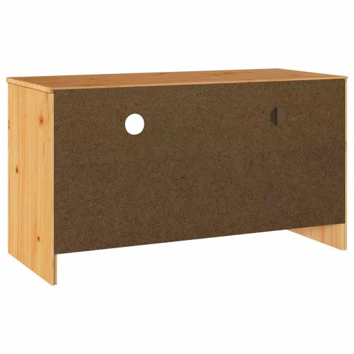 TV szekrény Drammen Tölgy színű 99 x 43 x 55 cm Tömör fenyőfa