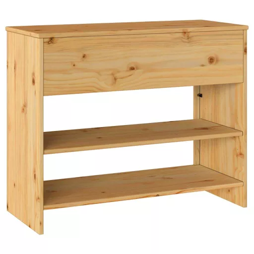 Konzolasztal fiókkal Drammen Tölgy színű 89,5 x 37 x 73 cm
