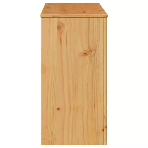 Konzolasztal fiókkal Drammen Tölgy színű 89,5 x 37 x 73 cm