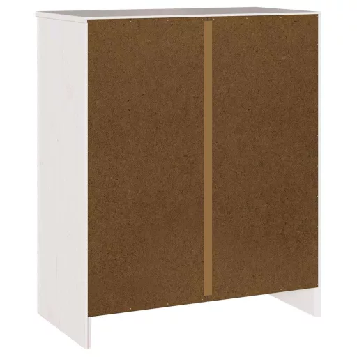 Fiókos szekrény Drammen Fehér 76,5 x 40 x 91 cm Tömör fenyőfa