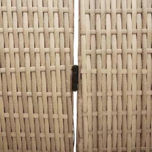 Szobaelválasztó Bézs 292 x 180 cm polirattan
