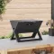 Kültéri grill Fekete 46 x 31 x 31 cm Acél