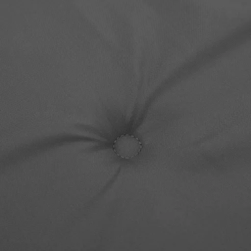 4 db antracit szövet magas háttámlájú székpárna 120x50x3 cm