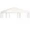 Krémfehér pavilon tetőponyva 310 g/m², 3 x 3 m