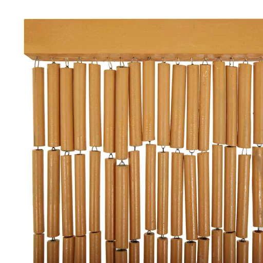 Bambusz szúnyogháló ajtófüggöny 90 x 200 cm