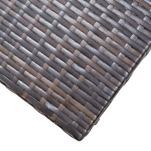 Barna összecsukható polyrattan ülőke